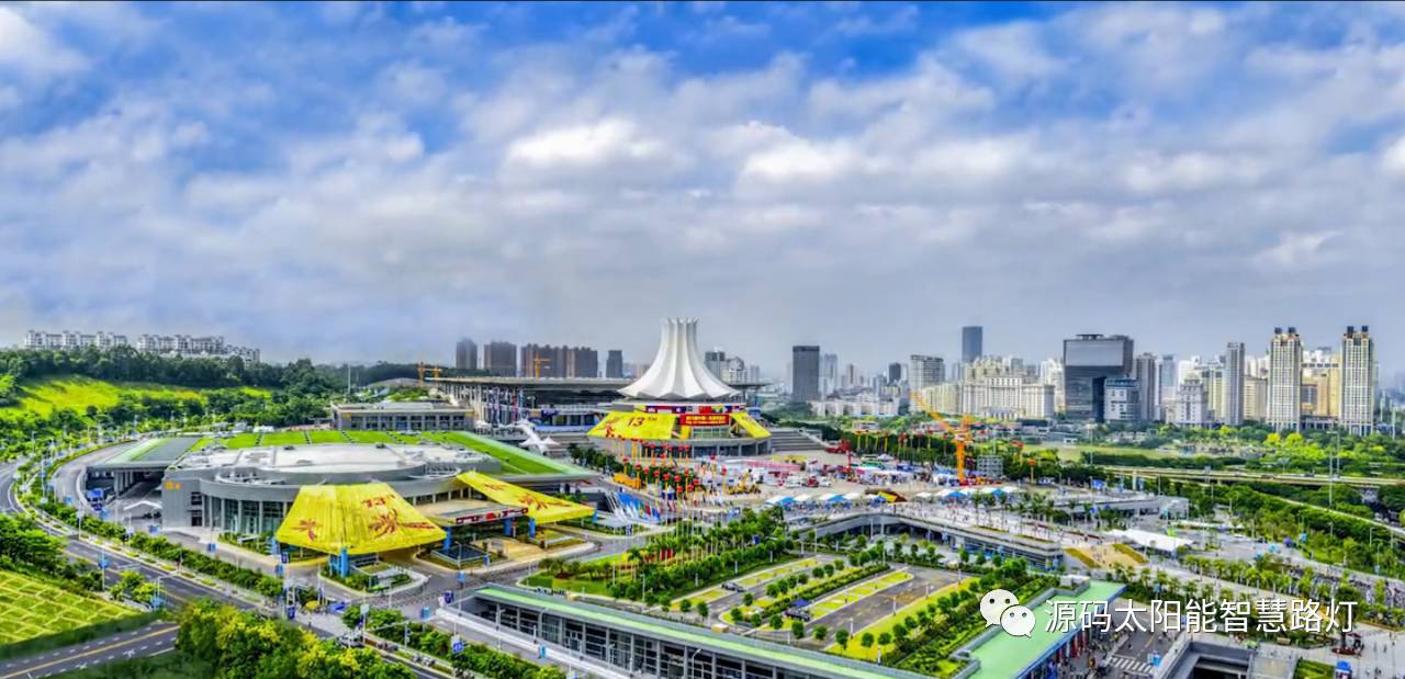 太陽能路燈，太陽能路燈廠家，太陽能平板燈，東盟博覽會